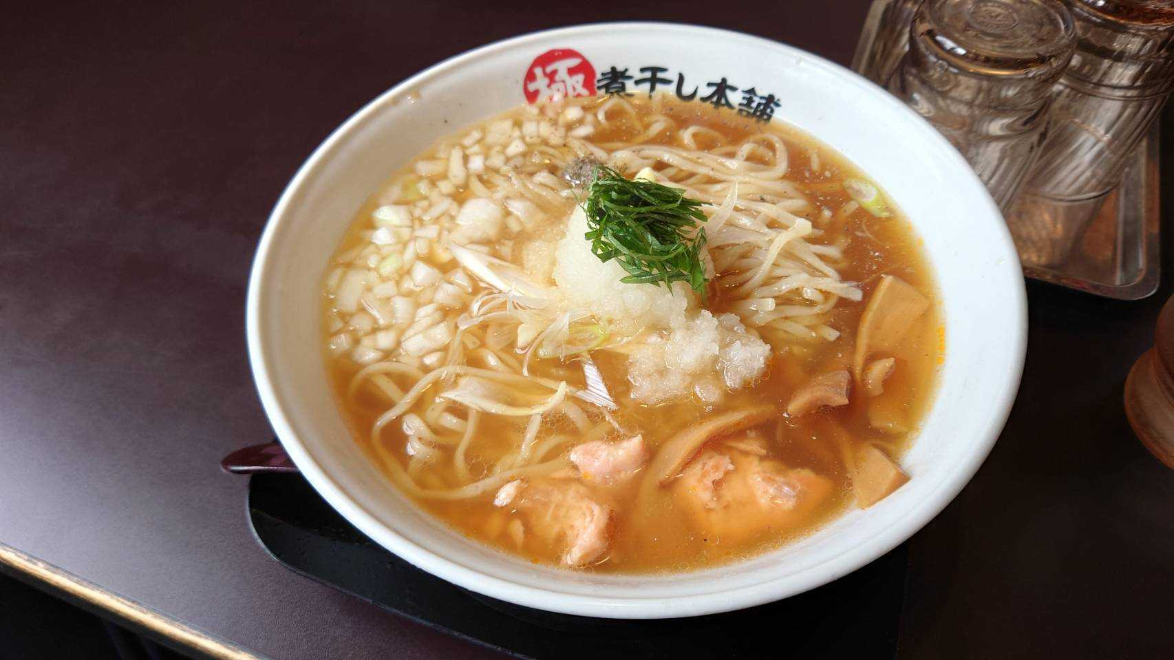 青森ランチ　弘前市外崎「極煮干し本舗 弘前店」全国でここにしかないラーメン山岡家系列店！